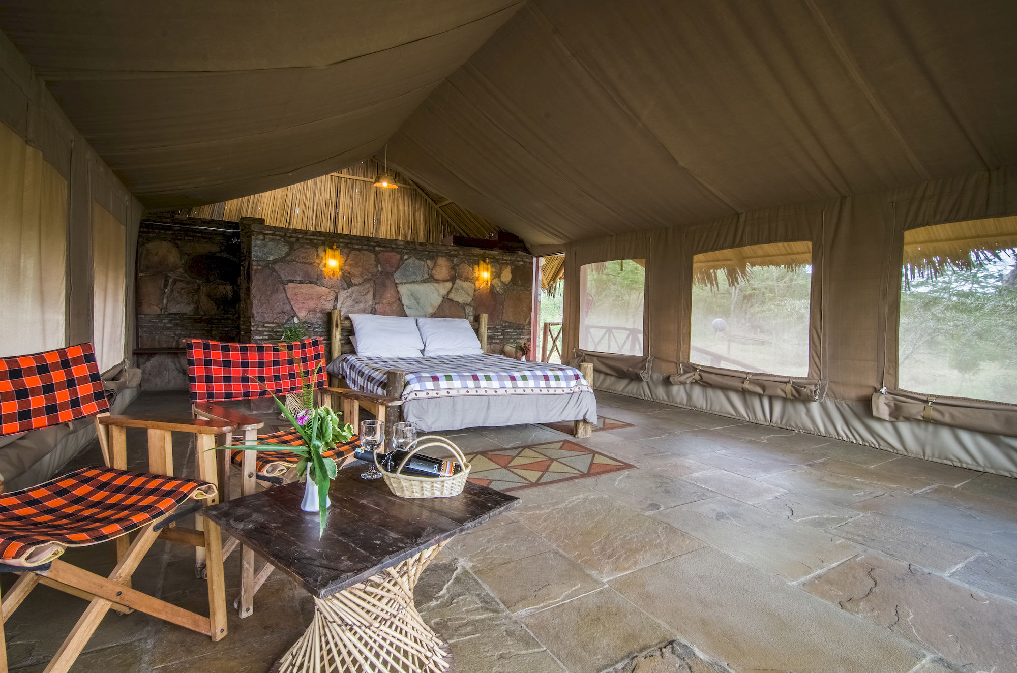 Sentrim Mara Game Lodge Ololaimutiek Buitenkant foto